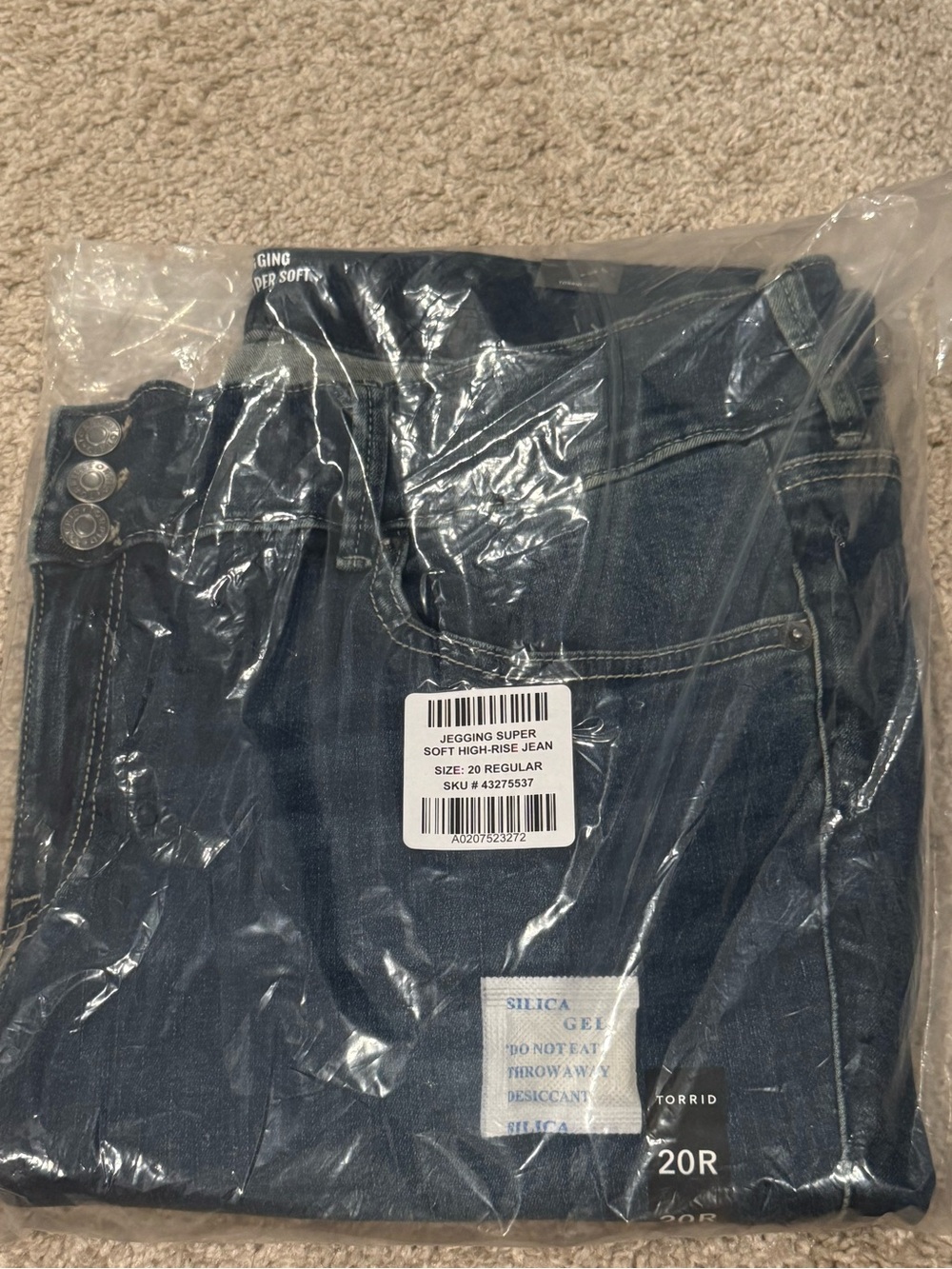 torrid Dark Blue Skinny Jeggings